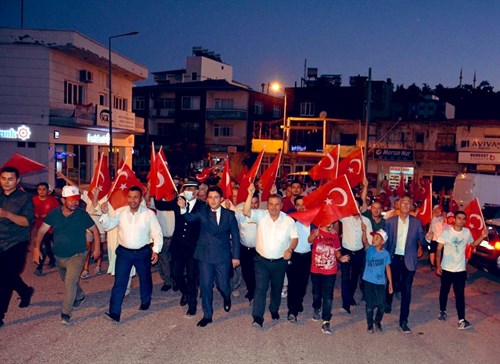 İlçemizde 15 Temmuz Demokrasi ve Milli Birlik Günü Anma Programı İcra Edildi
